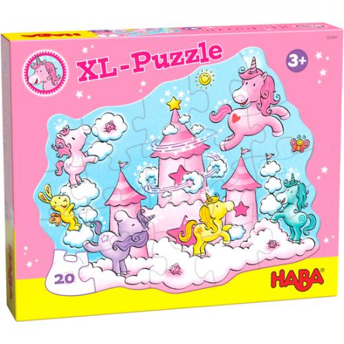 Haba puzzel [3 jaar +] XL-puzzel Eenhoorn Flonkerglans - 305467 - De Haba puzzelwinkel