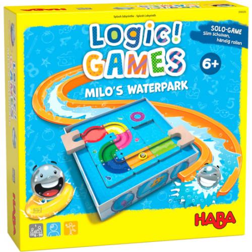 Logic! GAMES - Milo's waterpark - Haba spel [6 jaar +] 