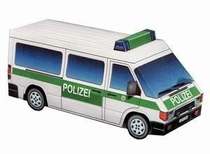Bouwplaat Politiewagen