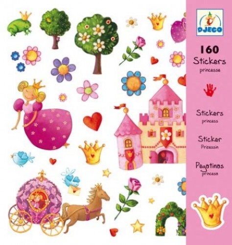 Djeco Stickers Prinses - 08830