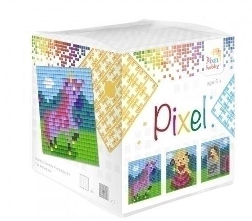 Pixelhobby [6 jaar +] Pixelkubus mosaic set Prinsessen - 29003