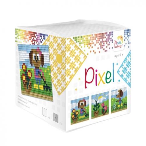 Pixelhobby [6 jaar +] Pixelkubus mosaic set Tuinieren - 29012