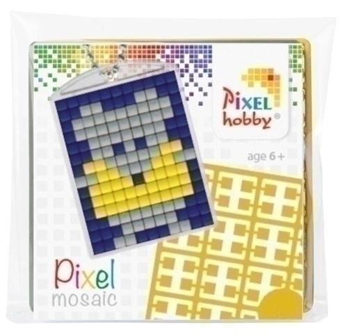Pixelhobby [6 jaar +] Medaillon sleutelhanger startset Muis - 23008