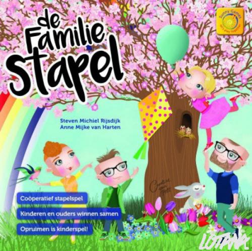 Zonnespel [4 jaar +] de Familie Stapel - Coöperatief spel van Zonnespel