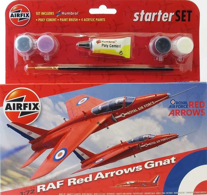 Airfix RAF Red Arrows Gnat