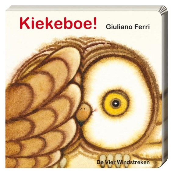 Kiekeboe, 9789051163919, Giuliano Ferri, dieren, zonder tekst, met spiegeltje, de vier windstreken