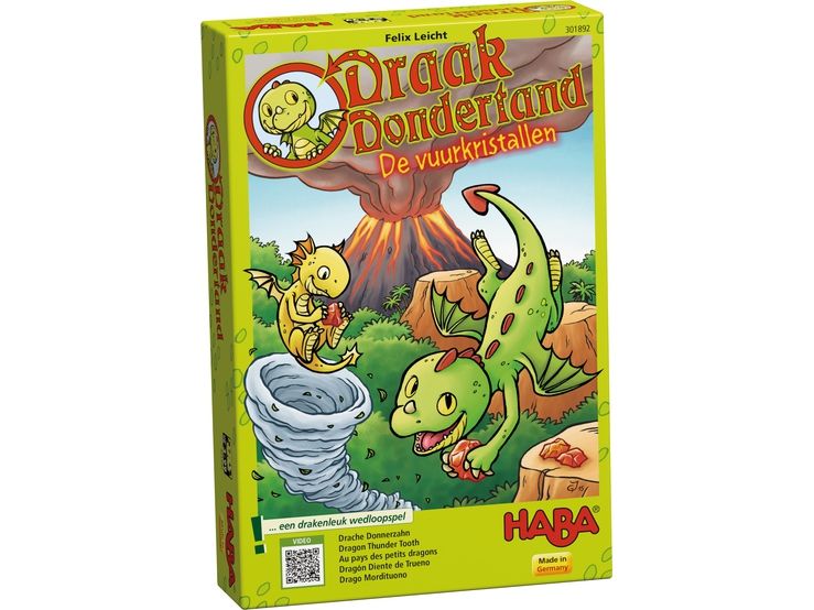 Haba spel Draak Dondertand – De vuurkristallen - 301892
