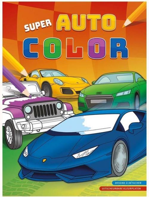 Deltas Kleurboek Super Auto Color 30 Cm