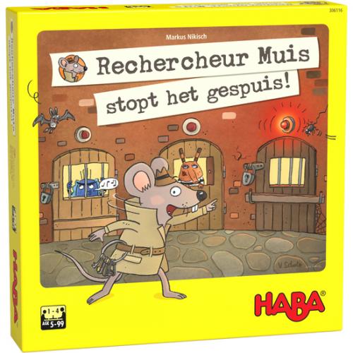 Haba spel [5 jaar +] Rechercheur Muis stopt het gespuis - 306116 - De Haba spellen winkel