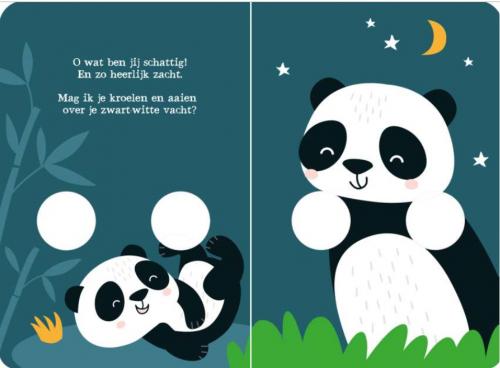 Knuffel me - kleine panda - Kom in mijn armen