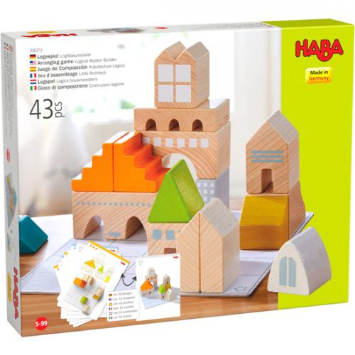 Haba Legspel Logica bouwmeesters [5 jaar +] - haba 306313 - De Haba Speelgoed winkel