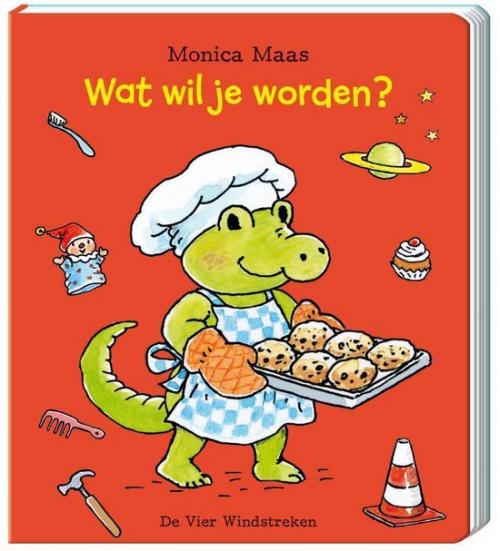 Wat wil je worden? [1 jaar +] Monica Maas - kartonboekje