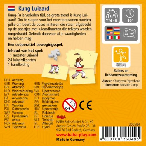 Haba spel [4 jaar +] Kung Luiaard