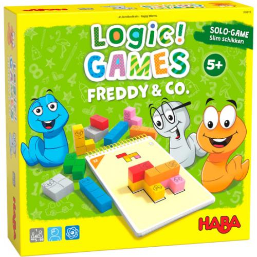 Logic! GAMES - Freddy & Co. - Haba spel [5 jaar +] 