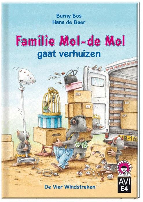 AVI-E4 - Lezen is leuk [8 jaar +] - Familei Mol - de Mol gaat verhuizen - 9789051166507