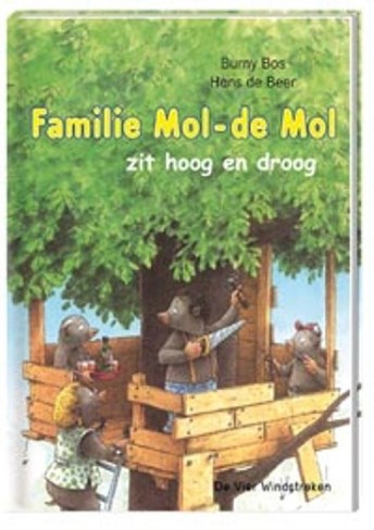 AVI-M4 - Lezen is leuk [7-8 jaar +] - Familie Mol - de Mol zit hoog en droog