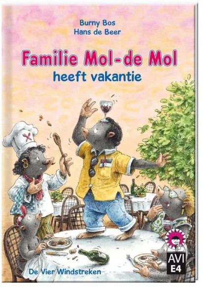 AVI-E4 - Lezen is leuk [8 jaar +] Bij familie Mol - de Mol heeft vakantie
