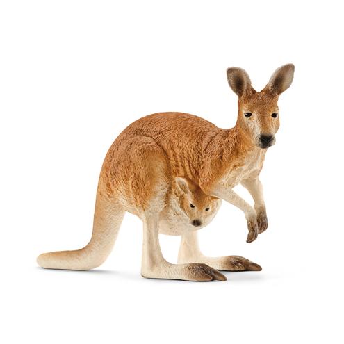 Schleich wilde dieren serie: kangoeroe nieuw 2017, schleich 14756, 4005086147560
